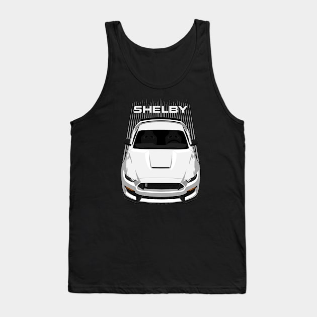 Ford Mustang Shelby GT350 2015 - 2020 - White Tank Top by V8social